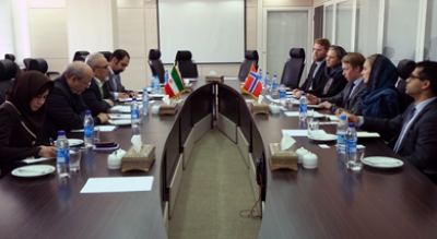 معاون سفیر نروژ در تهران با معاون امور بین‌الملل اتاق ایران دیدار کرد 
