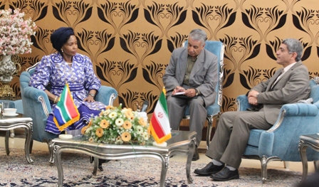 ایران و آفریقای جنوبی همکاری های اقتصادی دوجانبه را توسعه می دهند